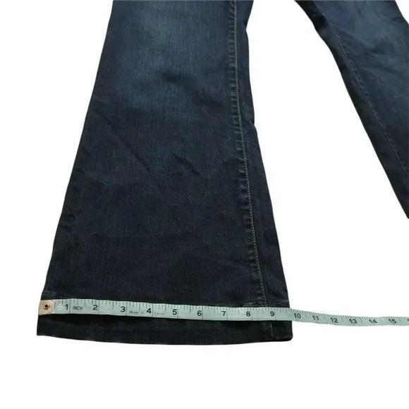 Torrid Flare Denim Jeans Stretch Blend Zip Closure Pockets Blue size 16R women's - Picture 6 of 11